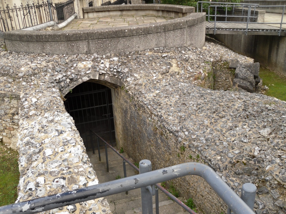 Winchester, ruins of the great castle