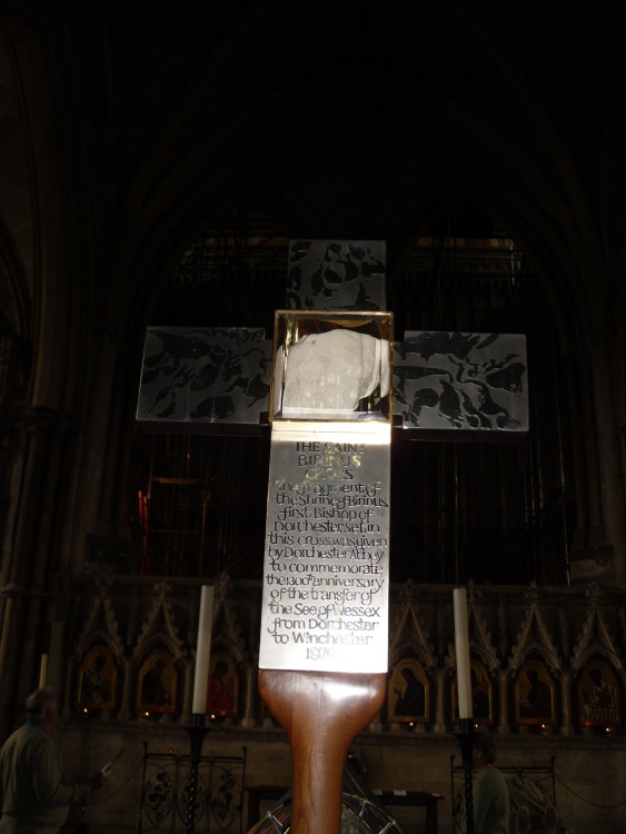 In the Winchester Cathedral