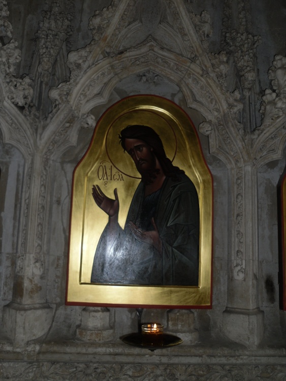 In the Winchester Cathedral: Icon of St John the Baptist