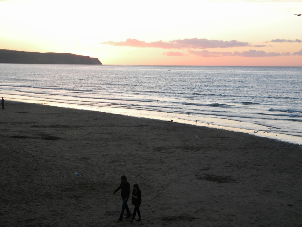 Whitby sunset