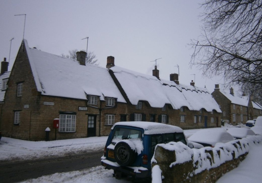 Podington Winter scene