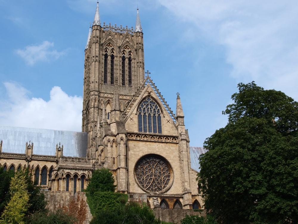 Lincoln Cathedral from the Old Bishop's Palace