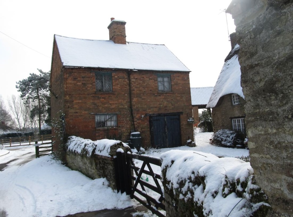 Podington Winter scene