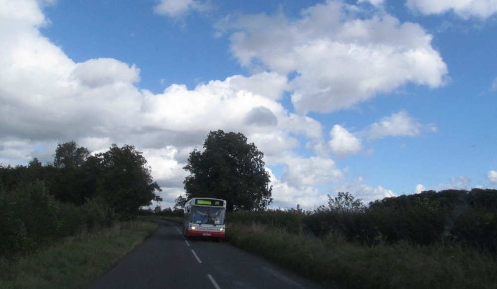 Podington bus route