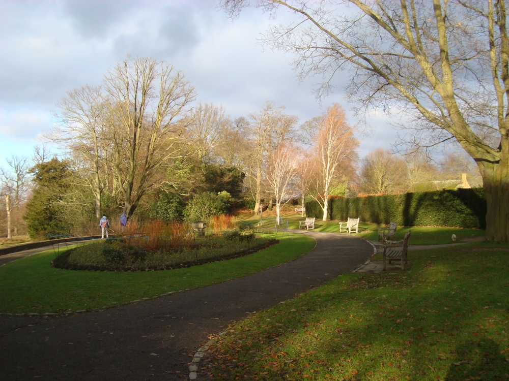 The public gardens of Pembroke Lodge