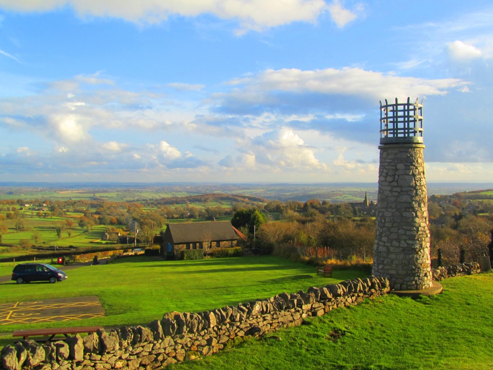 Crich from the War Memorial