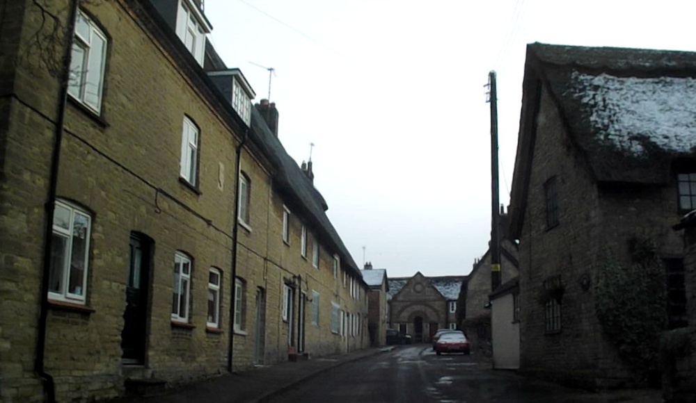 Podington village scene