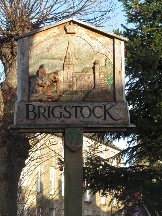 Brigstock 2012 Village Signpost