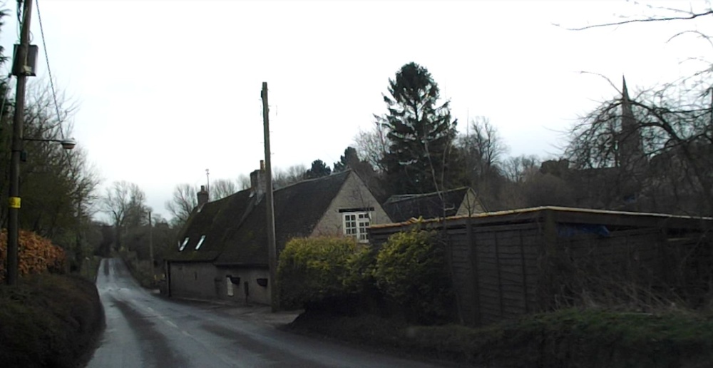 Podington village scene