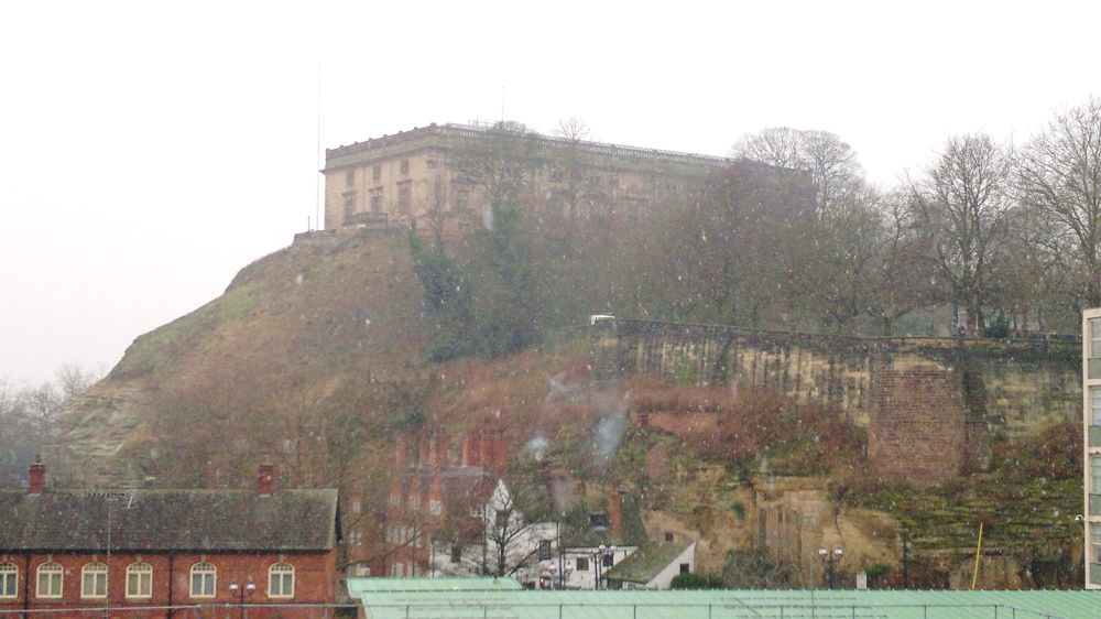 A misty day in Nottingham