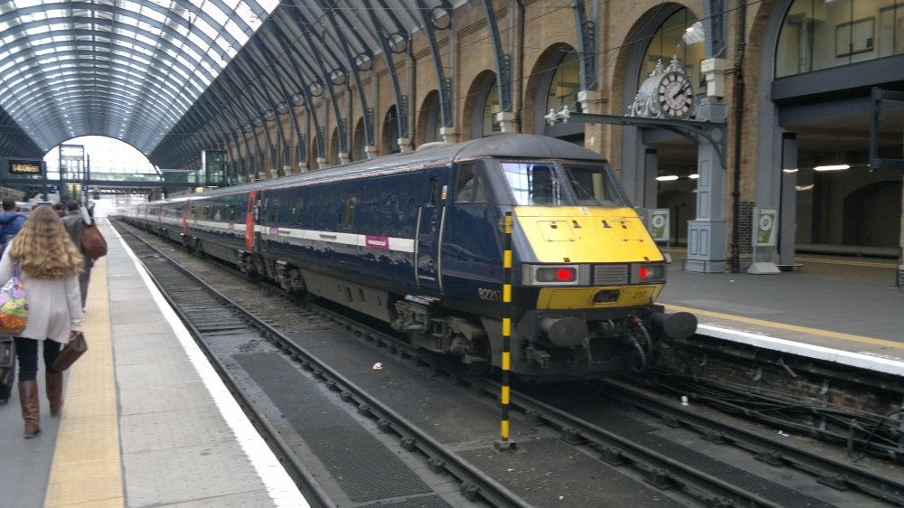 At Kings Cross Station, London