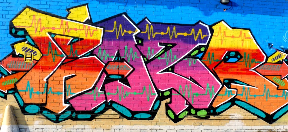 Photograph of Graffiti  in Leicester