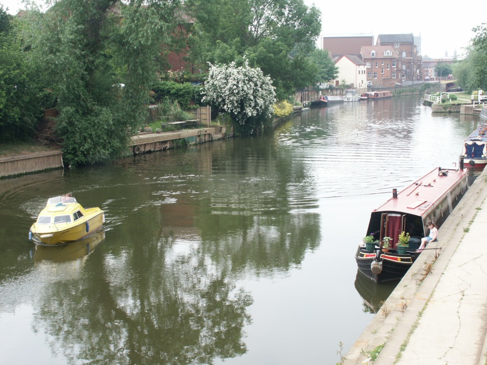 River Avon in Tewkesbury