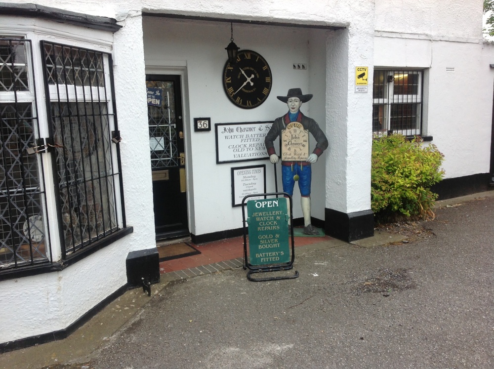 Photograph of Clock shop