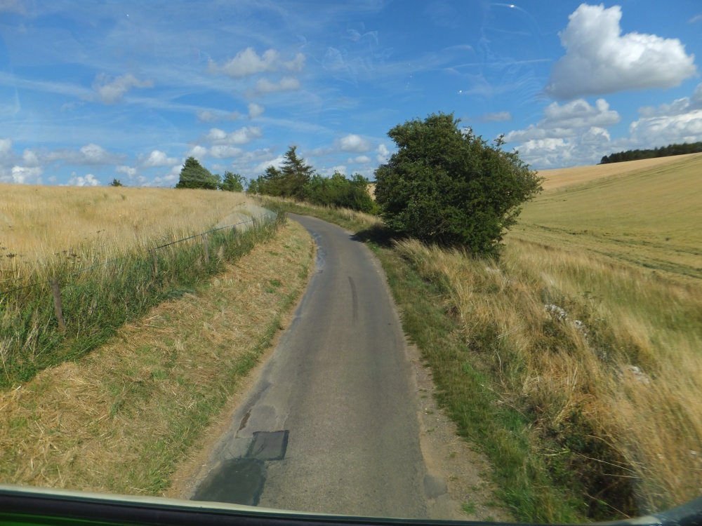 Country Lane at Ford, Cotswolds.