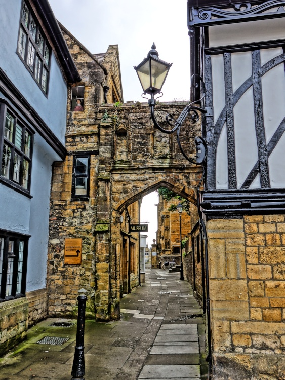 Passage leading to the Museum