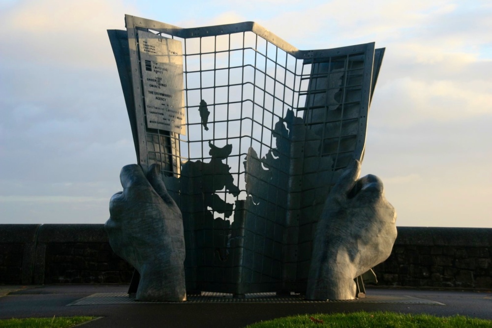 Coast path sculpture