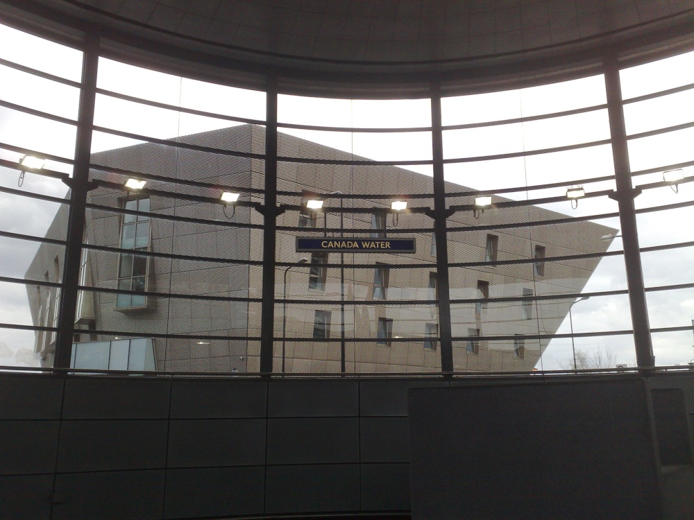 Canada Water Station and Rotherhithe Library