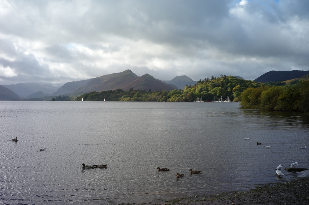 Derwent Water Keswick in Autumn