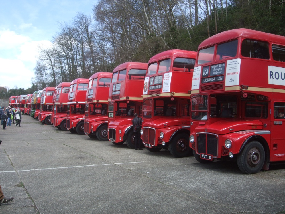 Brooklands Museum        Bus day