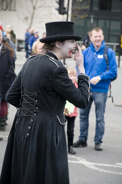 Looking for fresh blood. Shiverpool tour guide.