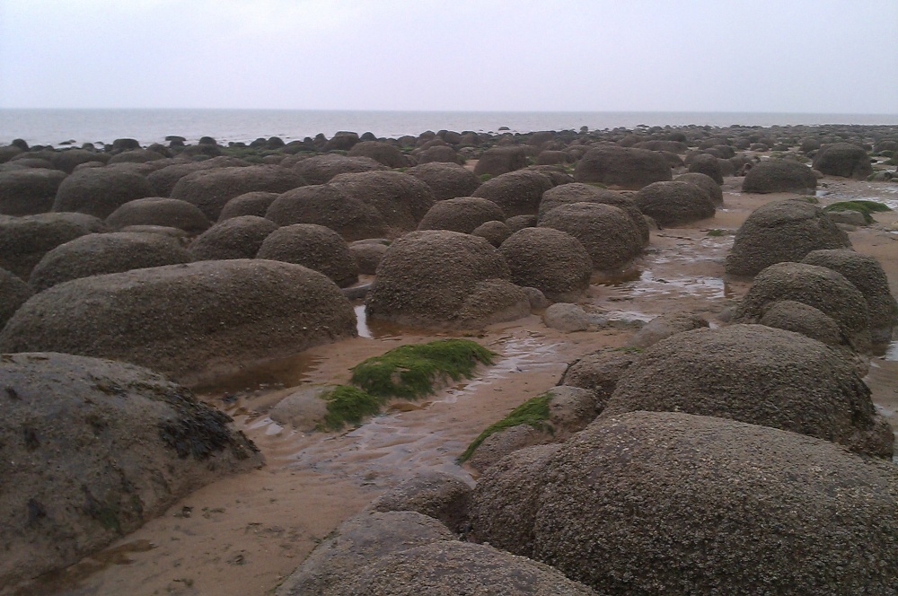 Spooky goings on at Hunstanton.