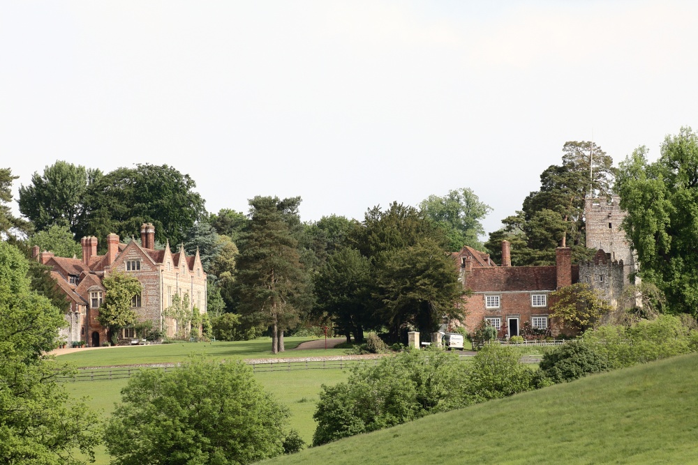 Greys Court seen from Rotherfield Greys