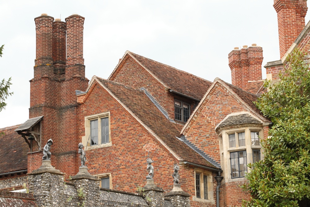 Greys Court, South facade of the main House photo by Edward Lever