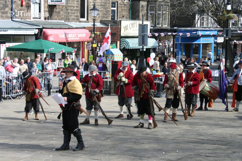 Photograph of Barnoldswick St George's Day