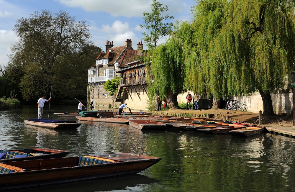 Punting on the River Cam