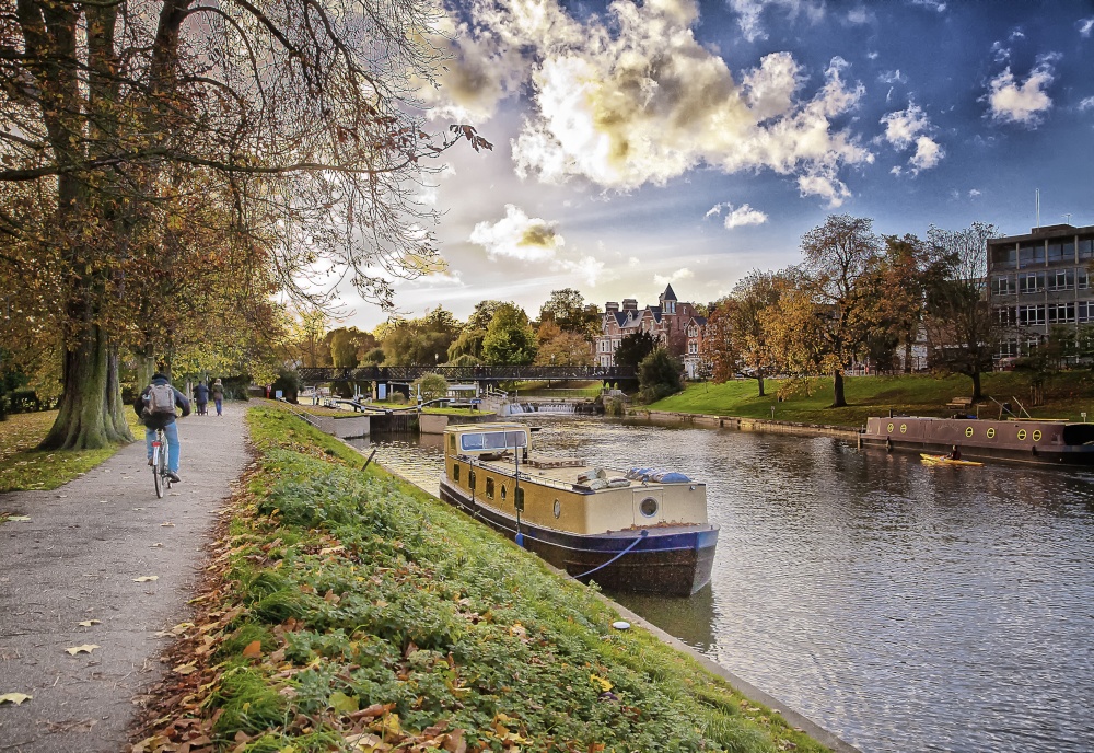 Park in Cambridge, Cambridgeshire