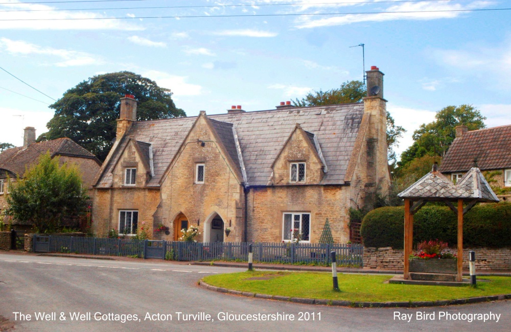 The Well & Well Cottages, The Street, Acton Turville, Gloucestershire 2011