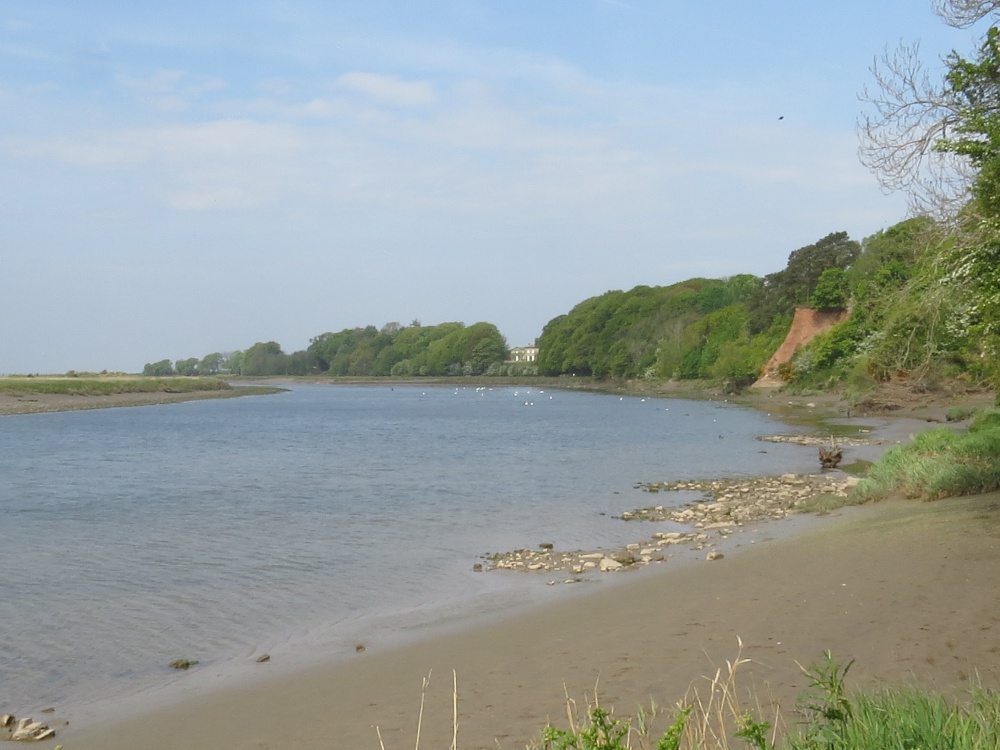 Photograph of River Eden at Rockcliffe