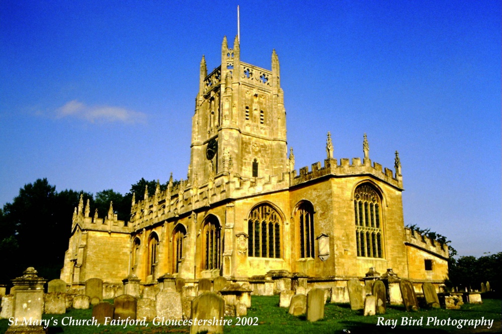 St Mary's Church, Fairford, Gloucestershire 2002