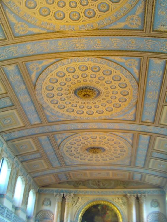 The ceiling of the chapel Maritime, Greenwich