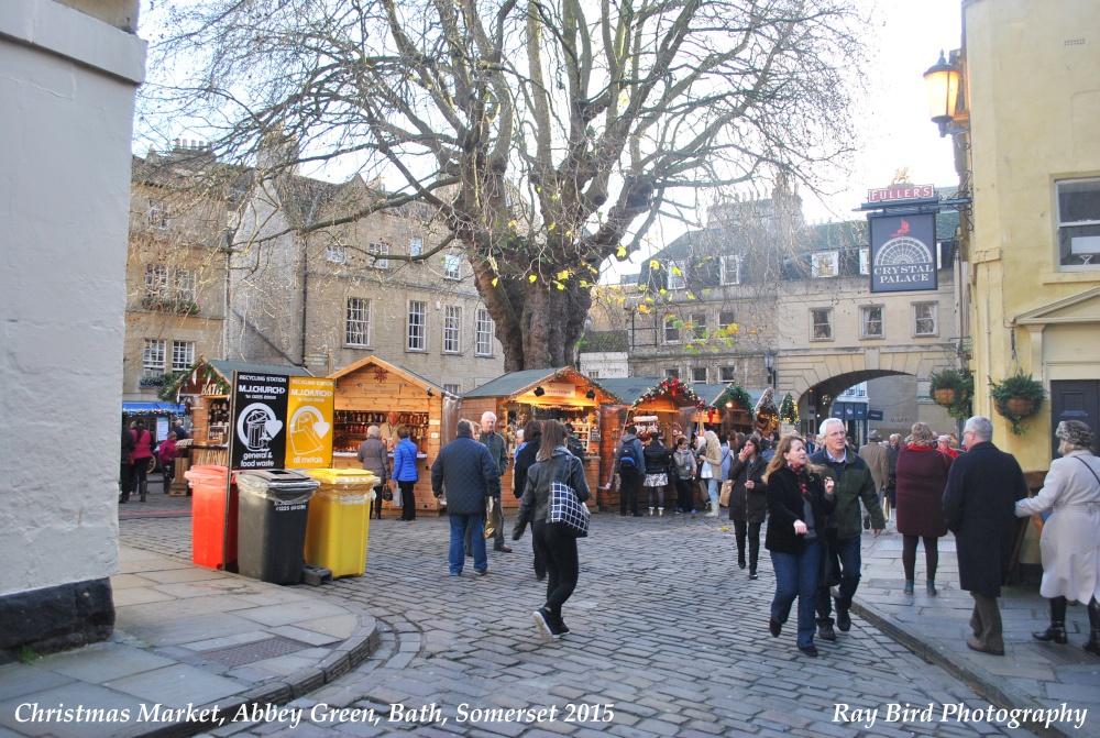 Christmas Market, Abbey Green, Bath, Somerset 2015