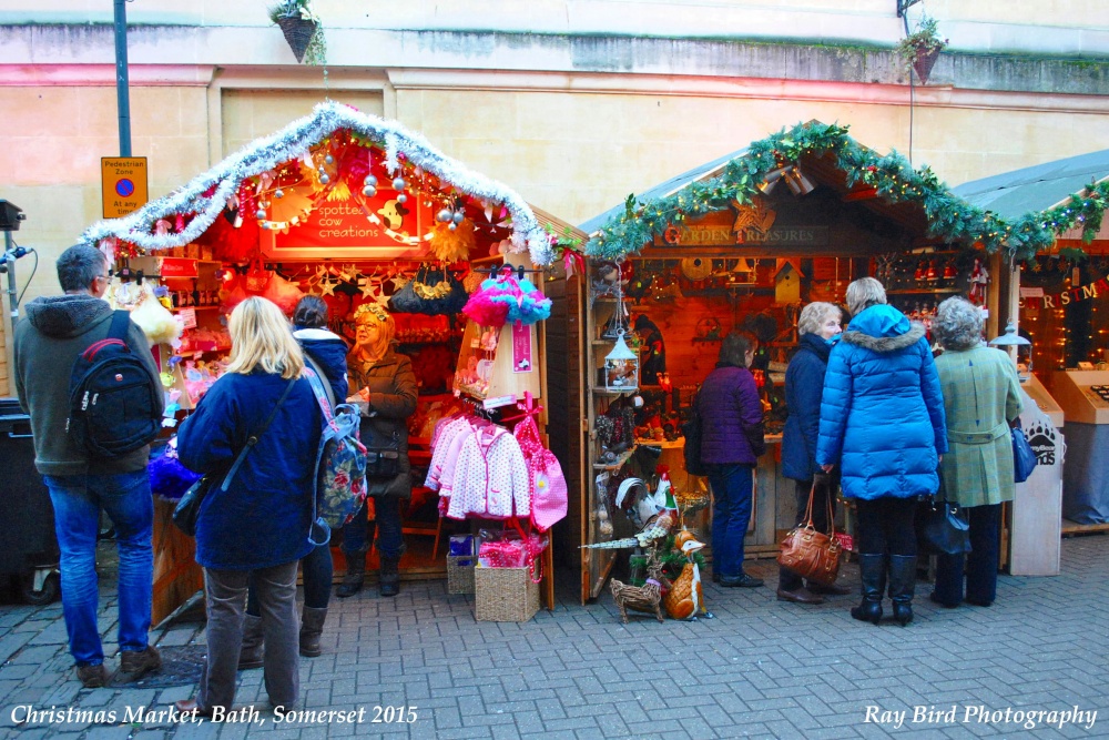 Christmas Market, Abbey Green, Bath, Somerset 2015