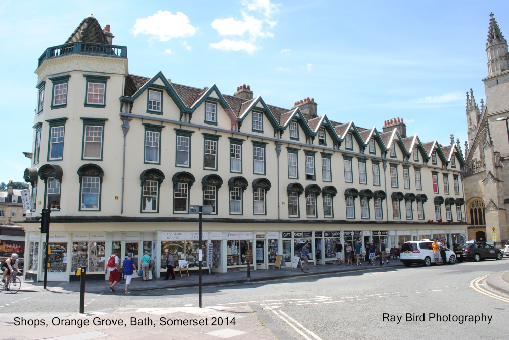 Orange Grove Shops, Bath, Somerset 2014