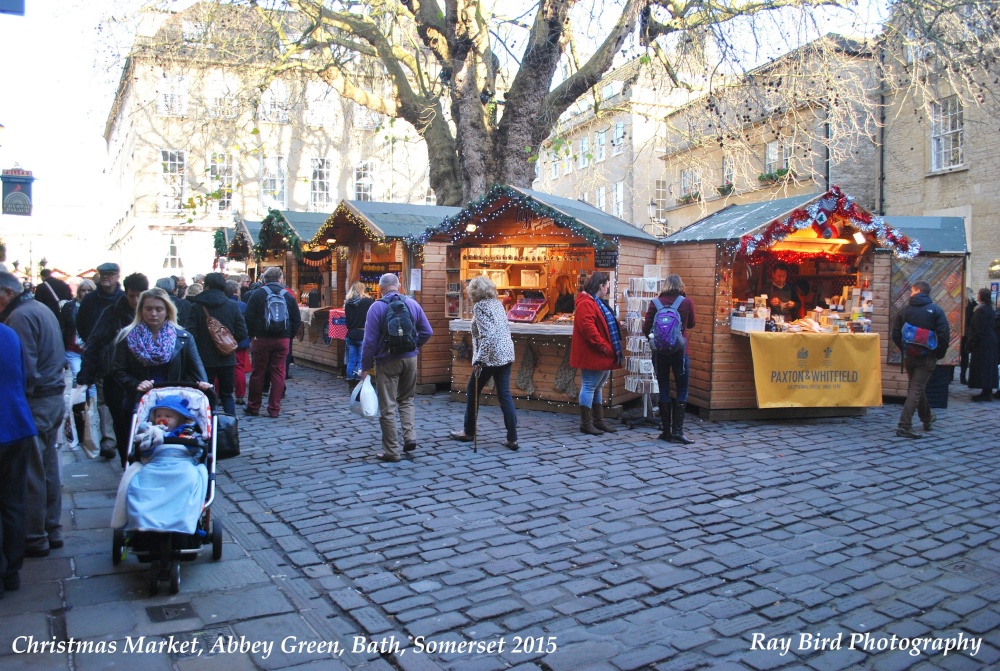 Christmas Market, Abbey Green, Bath, Somerset 2015