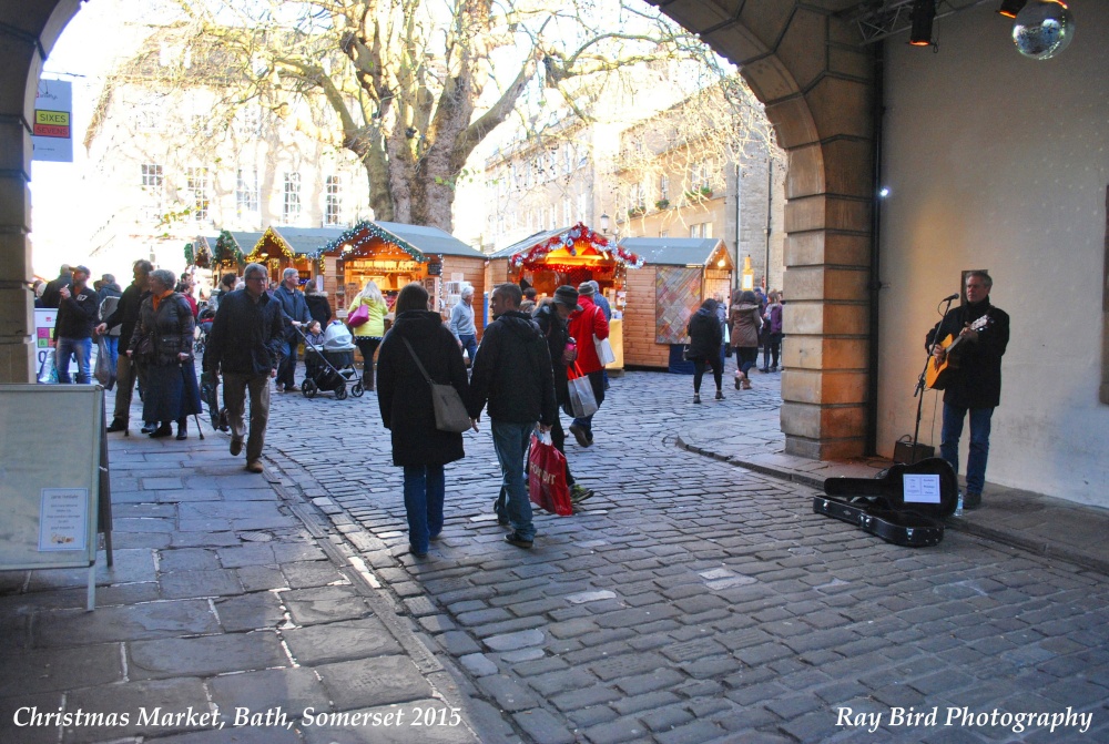 Christmas Market, Abbey Green, Bath, Somerset 2015