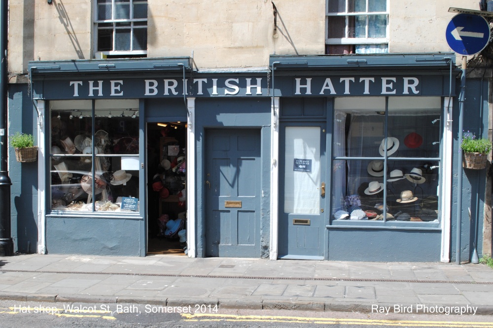 Hat Shop, Walcot St, Bath, Somerset 2014