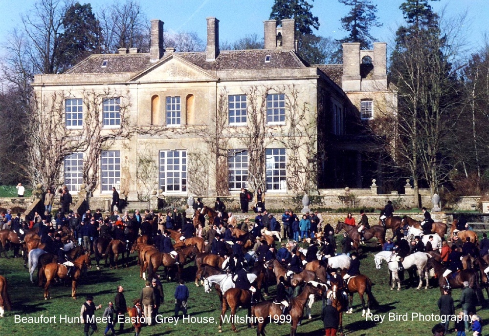 Beaufort Hunt Meet, Easton Grey House, Wiltshire 1999