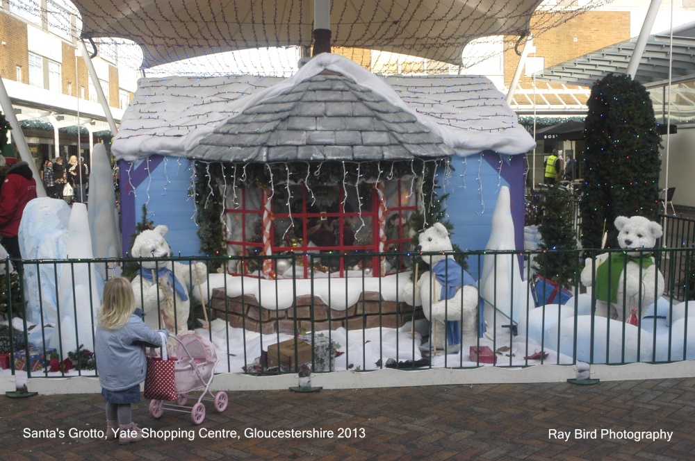 Santa's Grotto, Yate Shopping Centre, Gloucestershire 2013