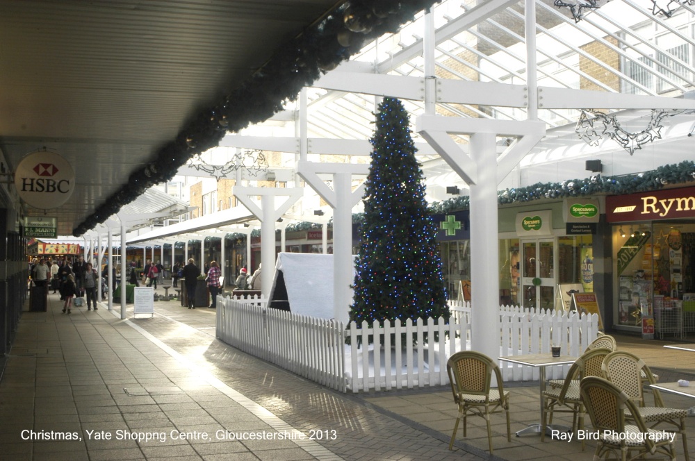 Christmas Tree, Yate Shopping Centre, Gloucestershire 2013