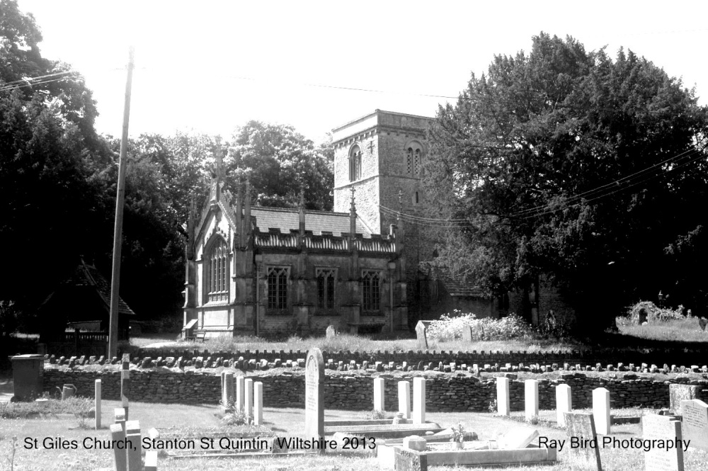 St Giles Church, Stanton St Quintin, Wiltshire 2013