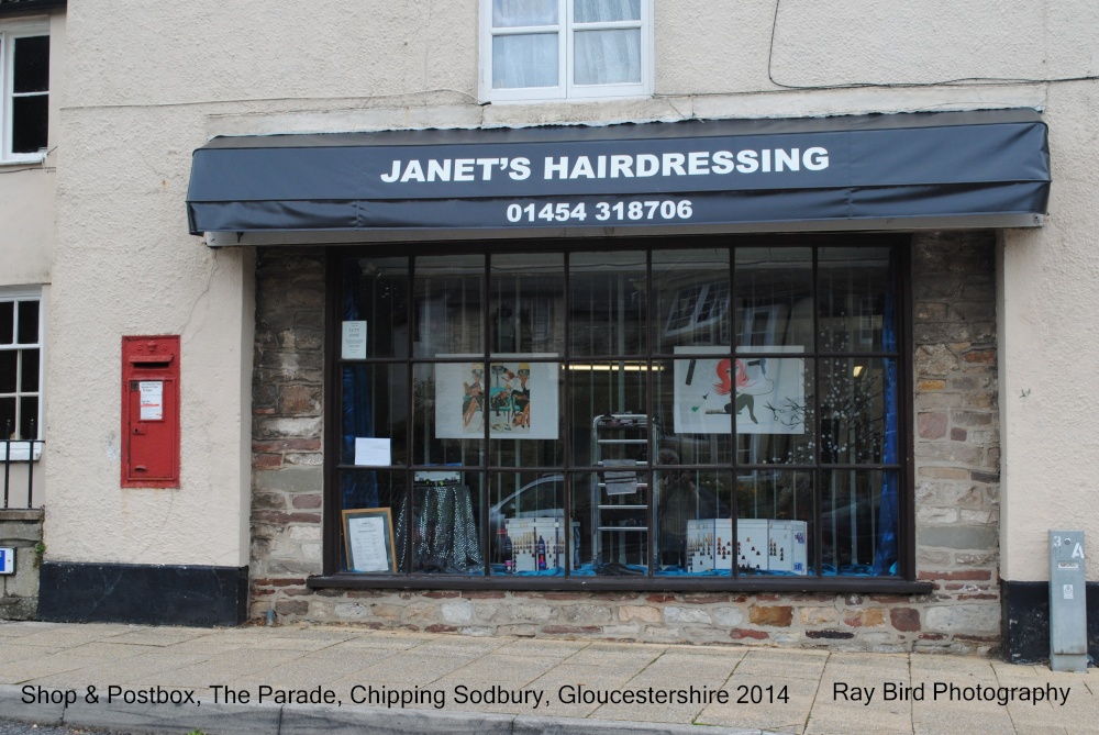 Shop & Postbox, The Parade, Chipping Sodbury, Gloucestershire 2014