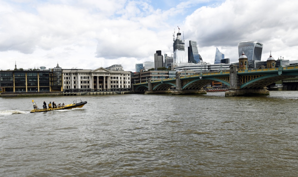 City of London, view from South Bank, London