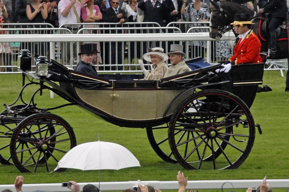 Royal Ascot - The Queen arrives