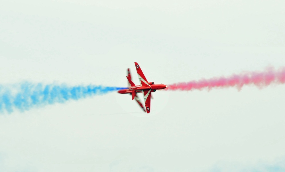 The Red Arrows at Swanage Air Show