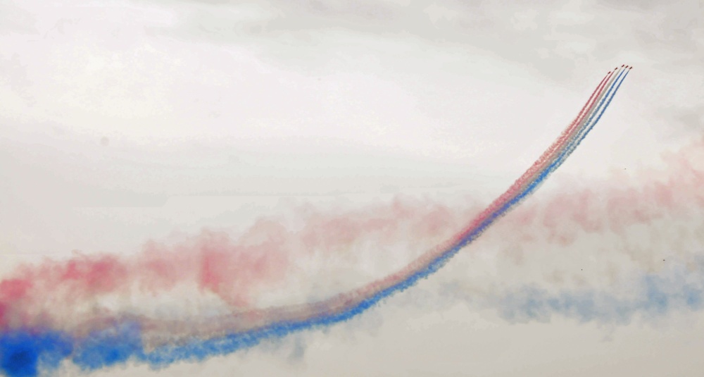 The Red Arrows at Swanage Air Show